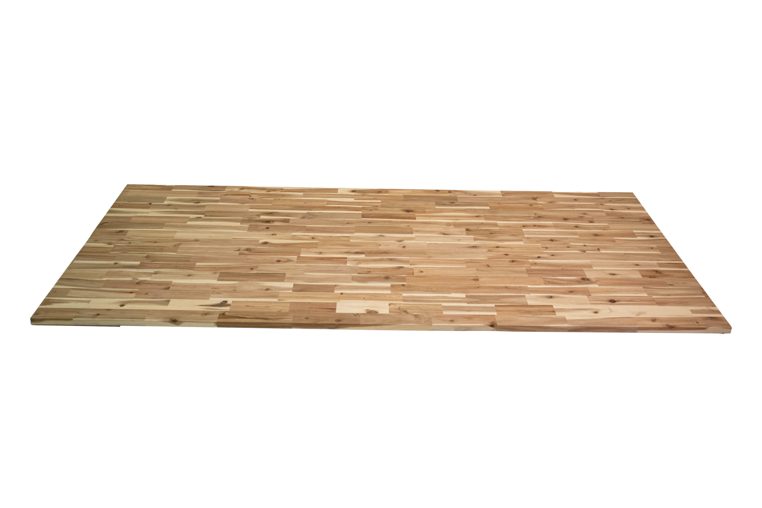 Acacia Wide Plank Square-Edge in solid acacia, 60 × 30 × 1.5 in