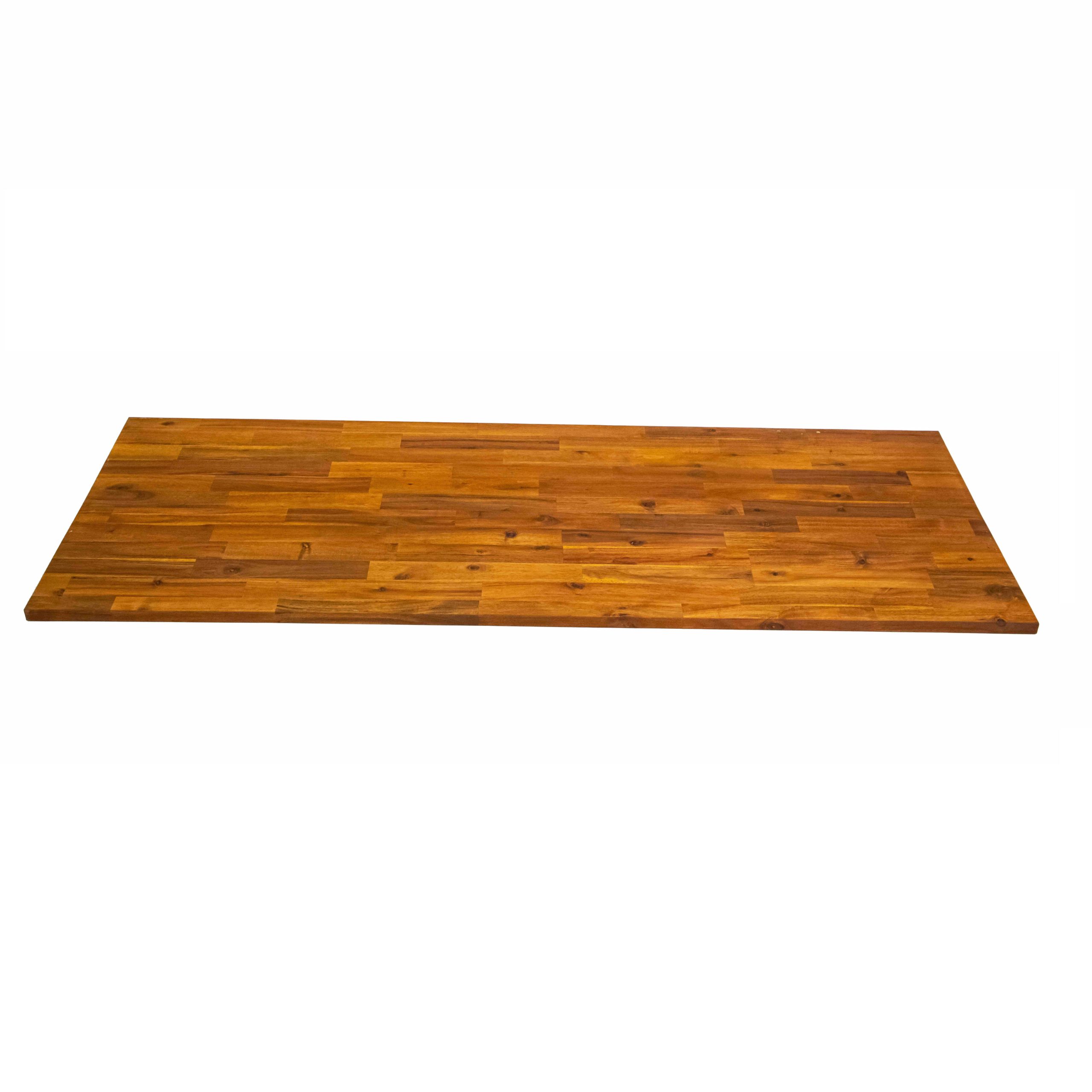 Acacia Narrow Plank in solid acacia, 72 × 25 × 1 in